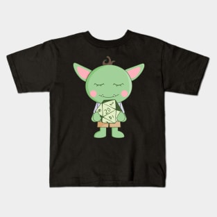 Kawaii Dice Goblin Kids T-Shirt